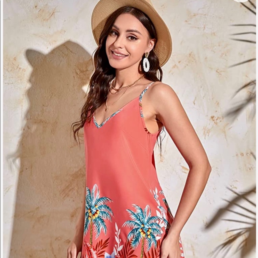 NEW ARRIVAL-TROPICAL BREEZE SLIP SUNDRESS🌴